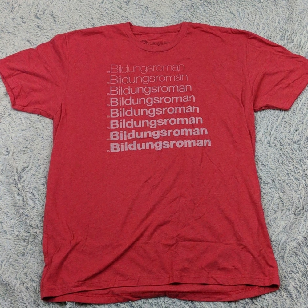 Out Of Print Tee - Bildungsroman - Size XL